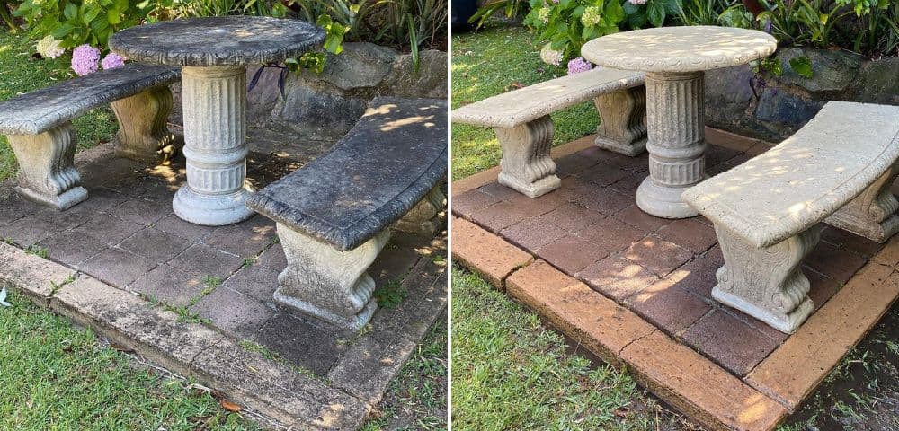 Power washing transformation 4
